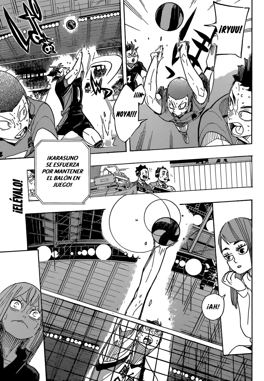 Haikyu!! capítulo 361, página 3