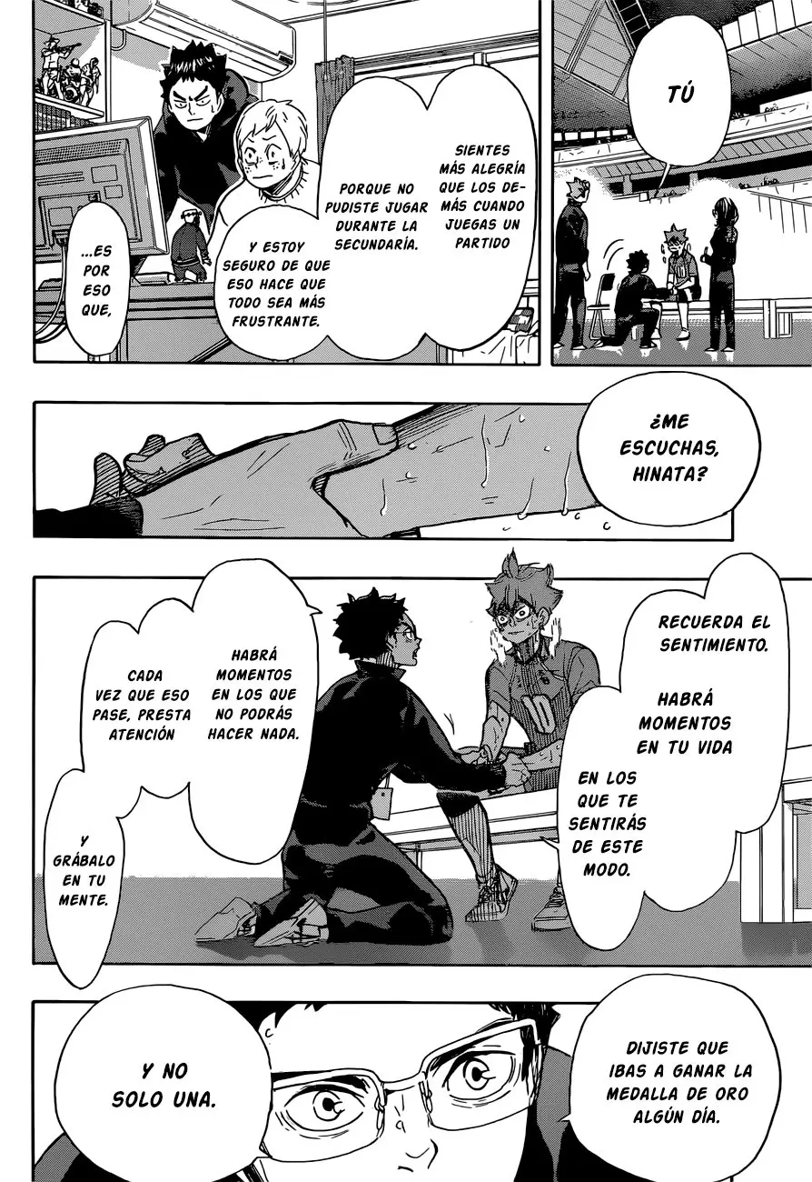 Haikyu!! capítulo 365, página 8