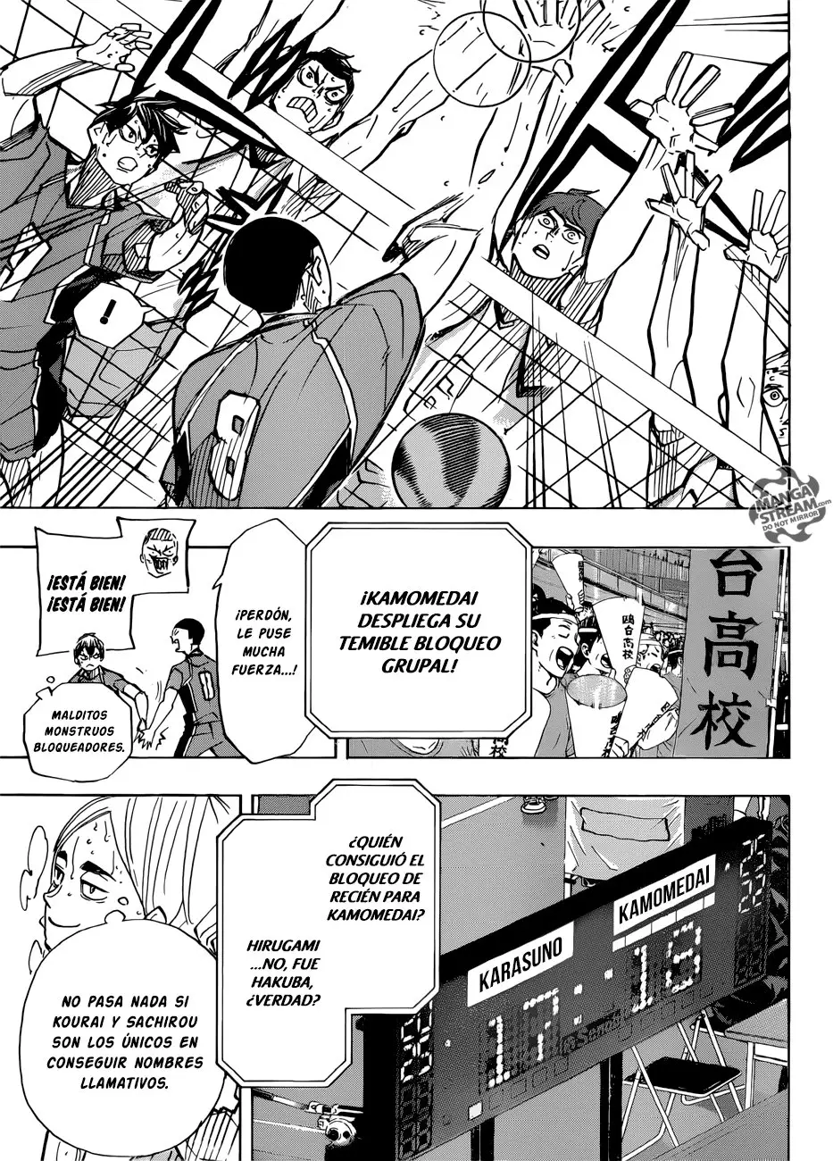 Haikyu!! capítulo 366, página 8