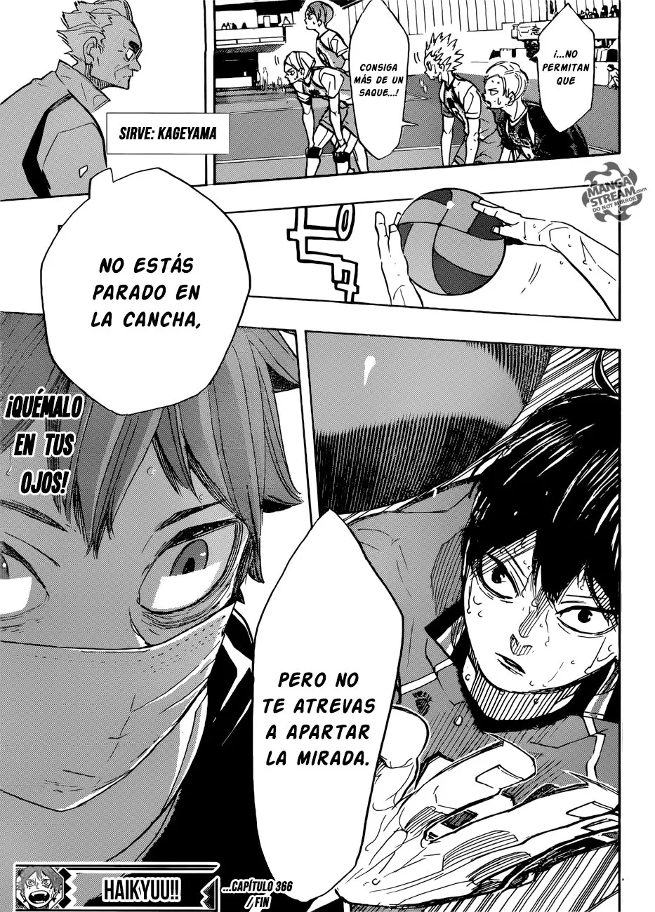 Haikyu!! capítulo 366, página 16