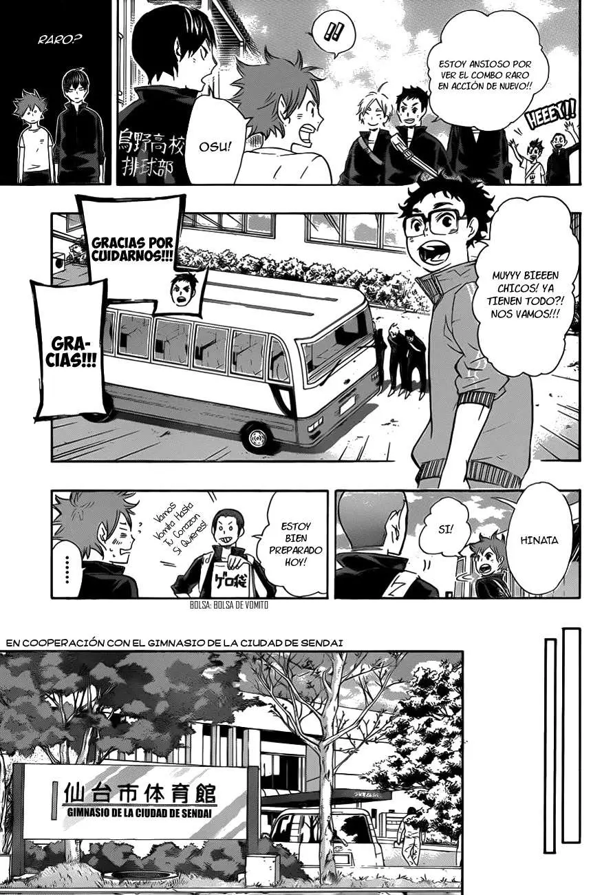 Haikyu!! capítulo 37, página 8