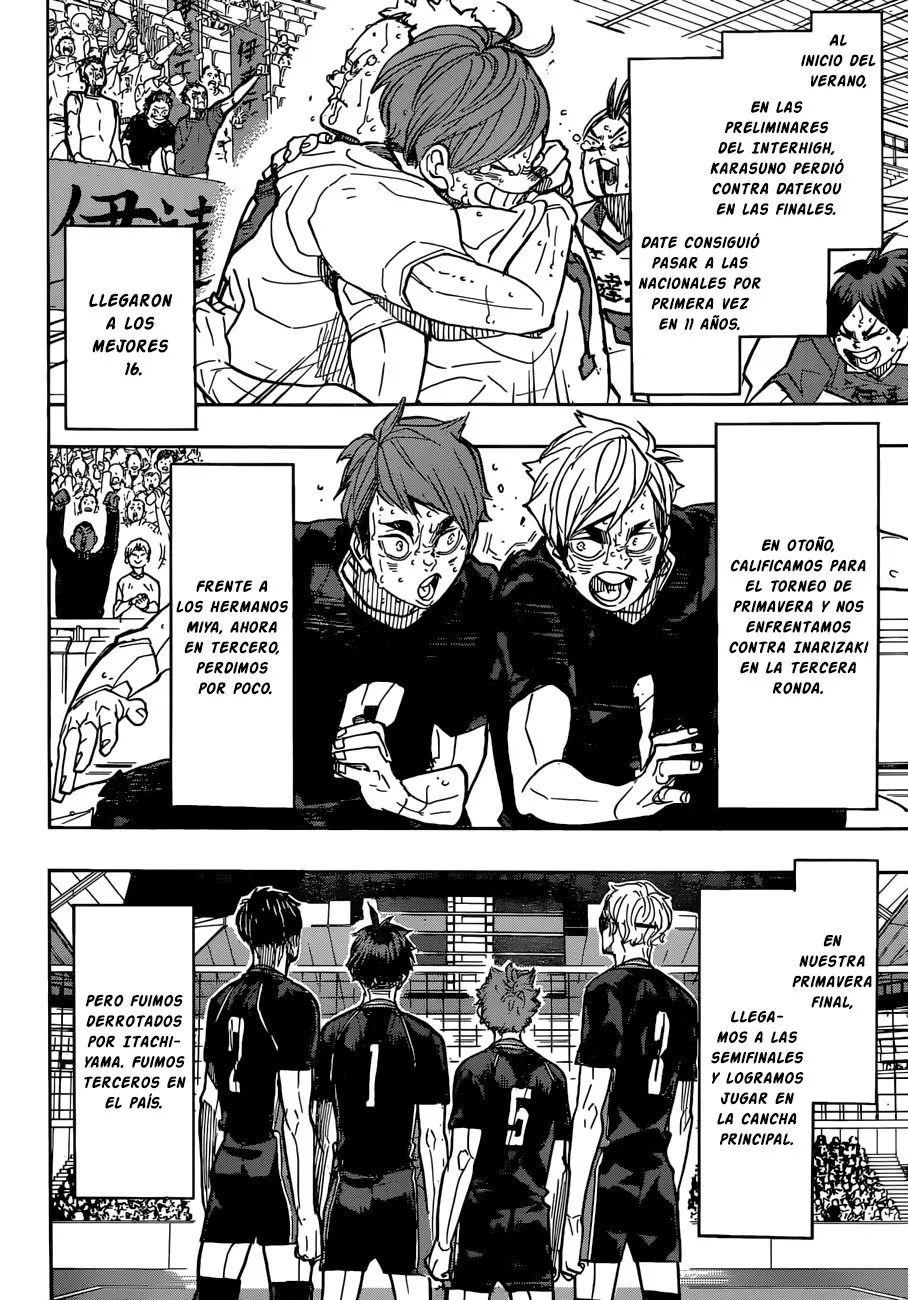 Haikyu!! capítulo 370, página 4
