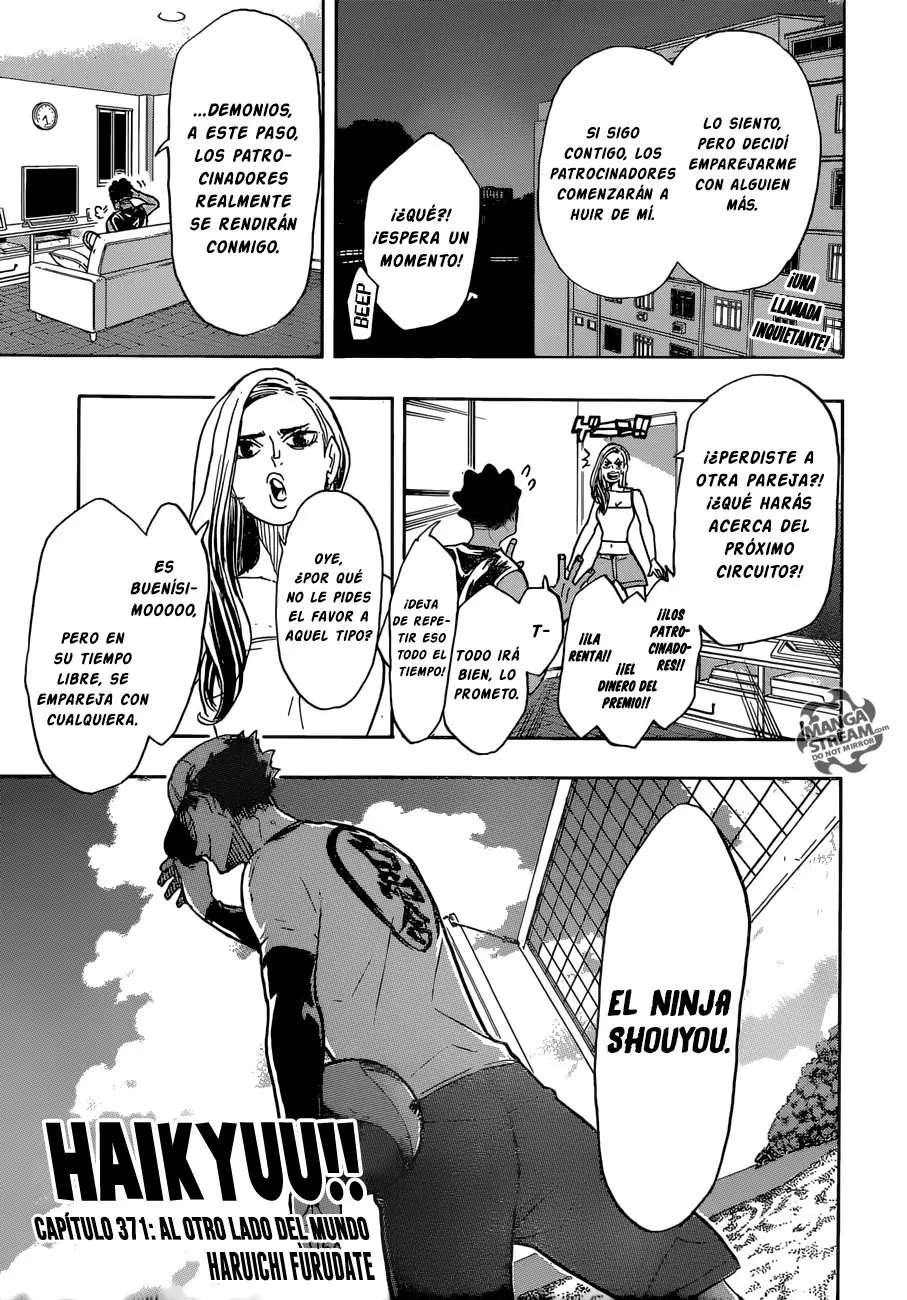 Haikyu!! capítulo 371, página 2