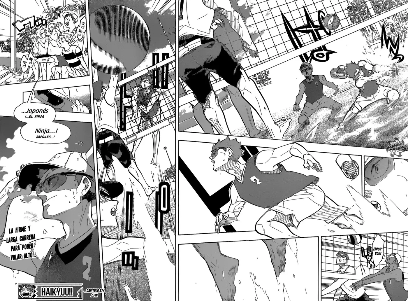 Haikyu!! capítulo 374, página 16