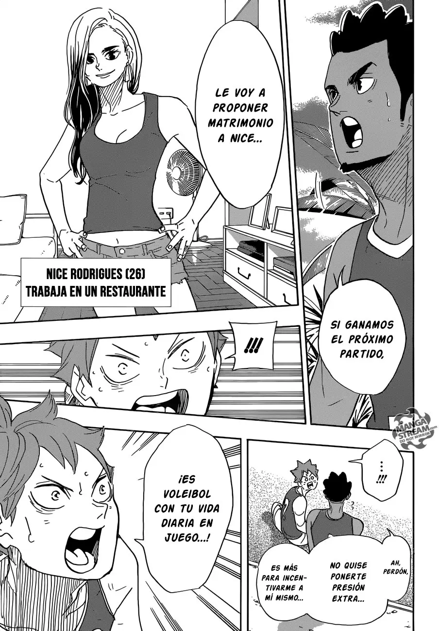 Haikyu!! capítulo 375, página 8