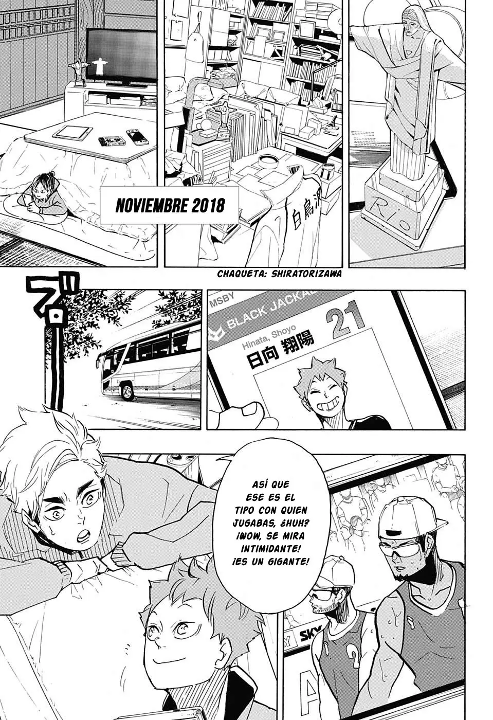 Haikyu!! capítulo 378, página 3