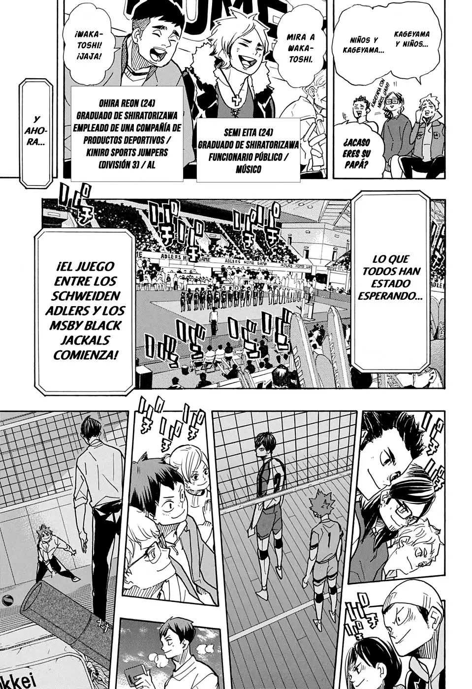 Haikyu!! capítulo 379, página 18