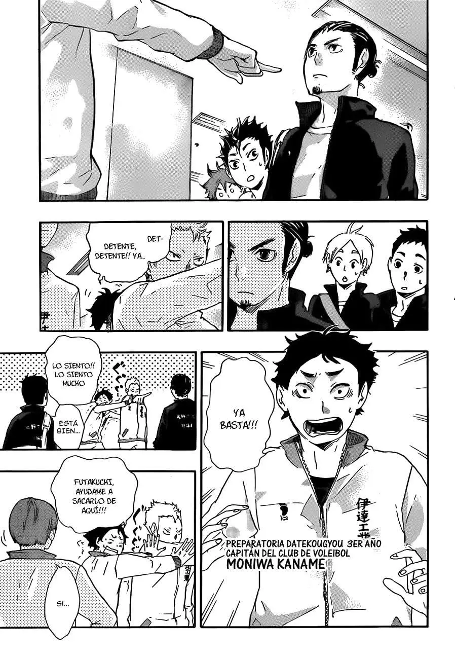 Haikyu!! capítulo 38, página 4