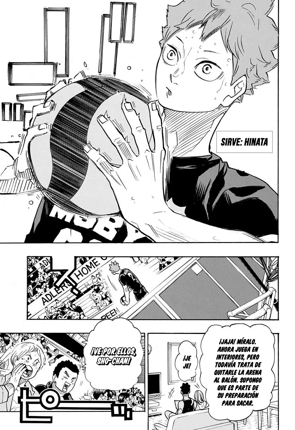 Haikyu!! capítulo 383, página 4