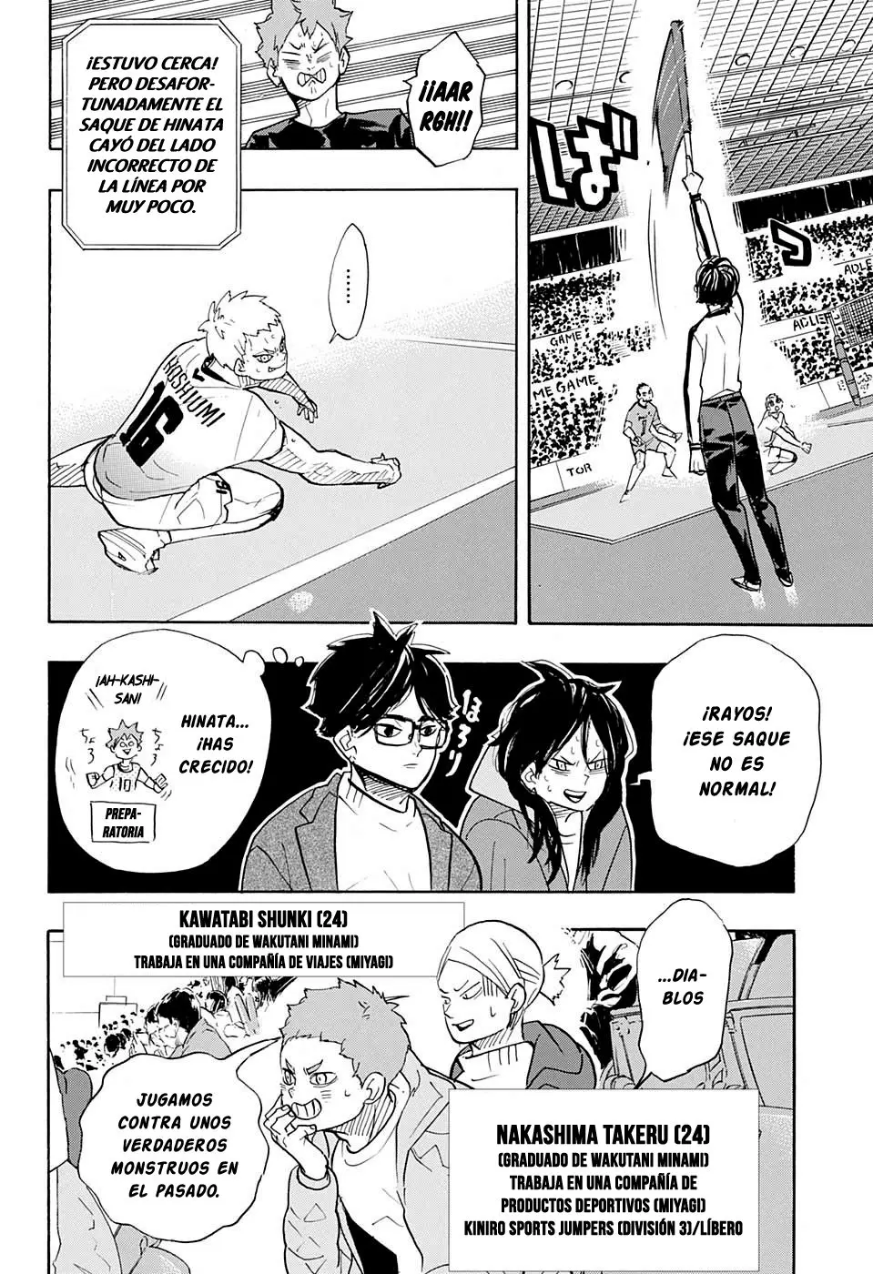 Haikyu!! capítulo 383, página 6