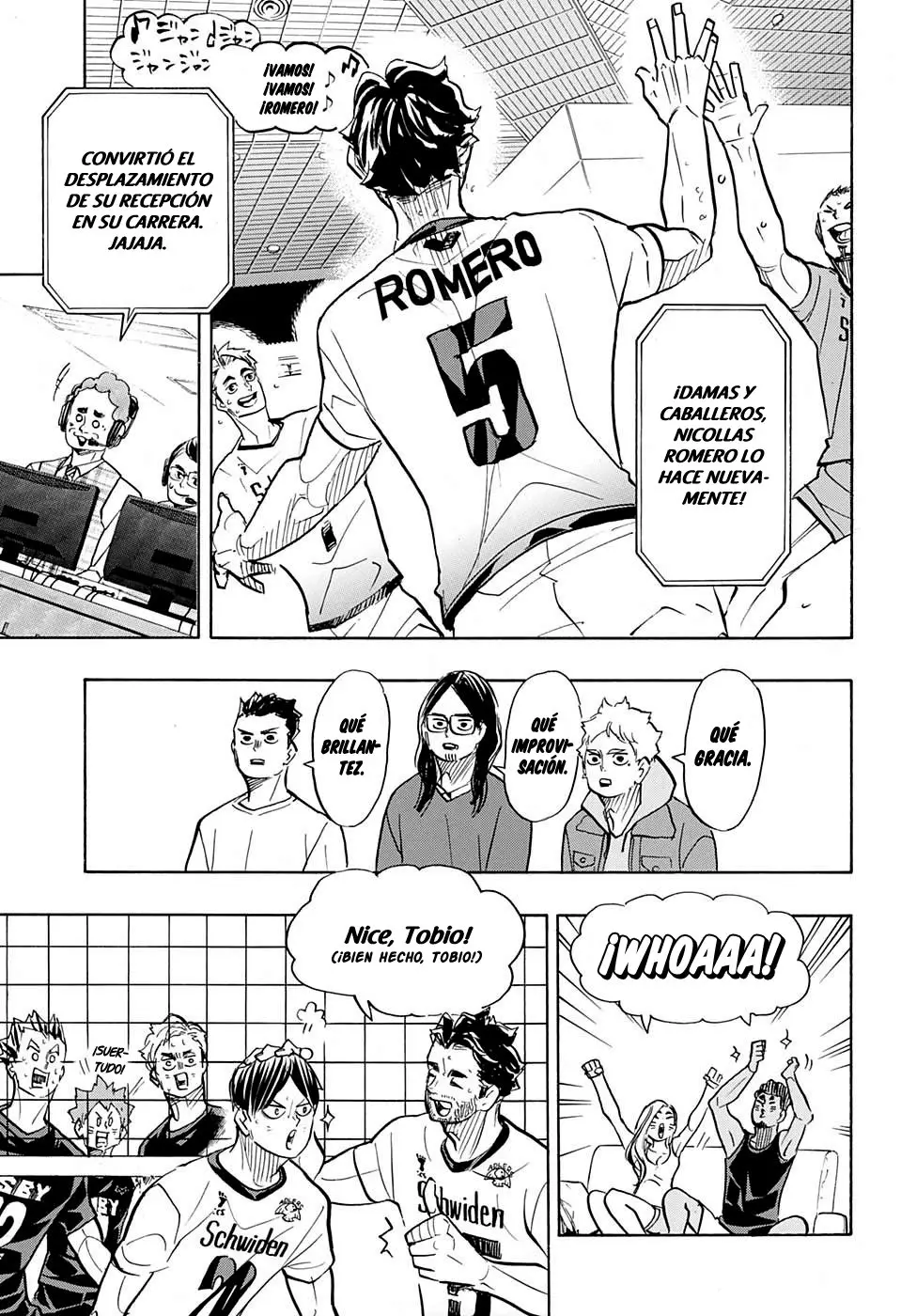 Haikyu!! capítulo 383, página 16