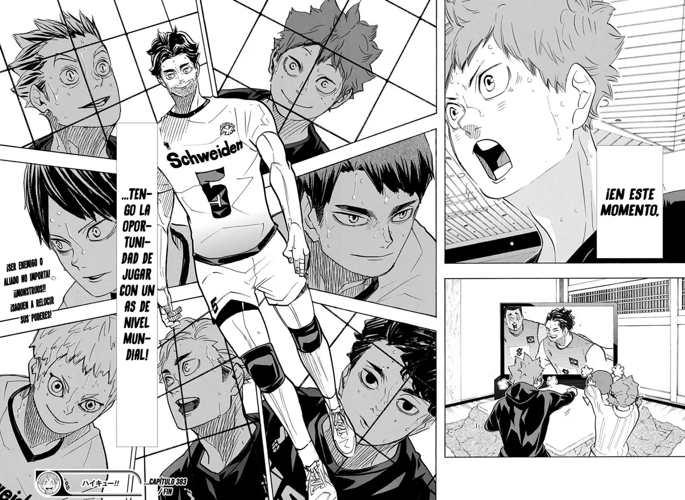 Haikyu!! capítulo 383, página 17