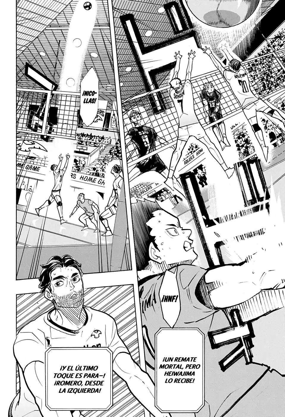 Haikyu!! capítulo 384, página 4