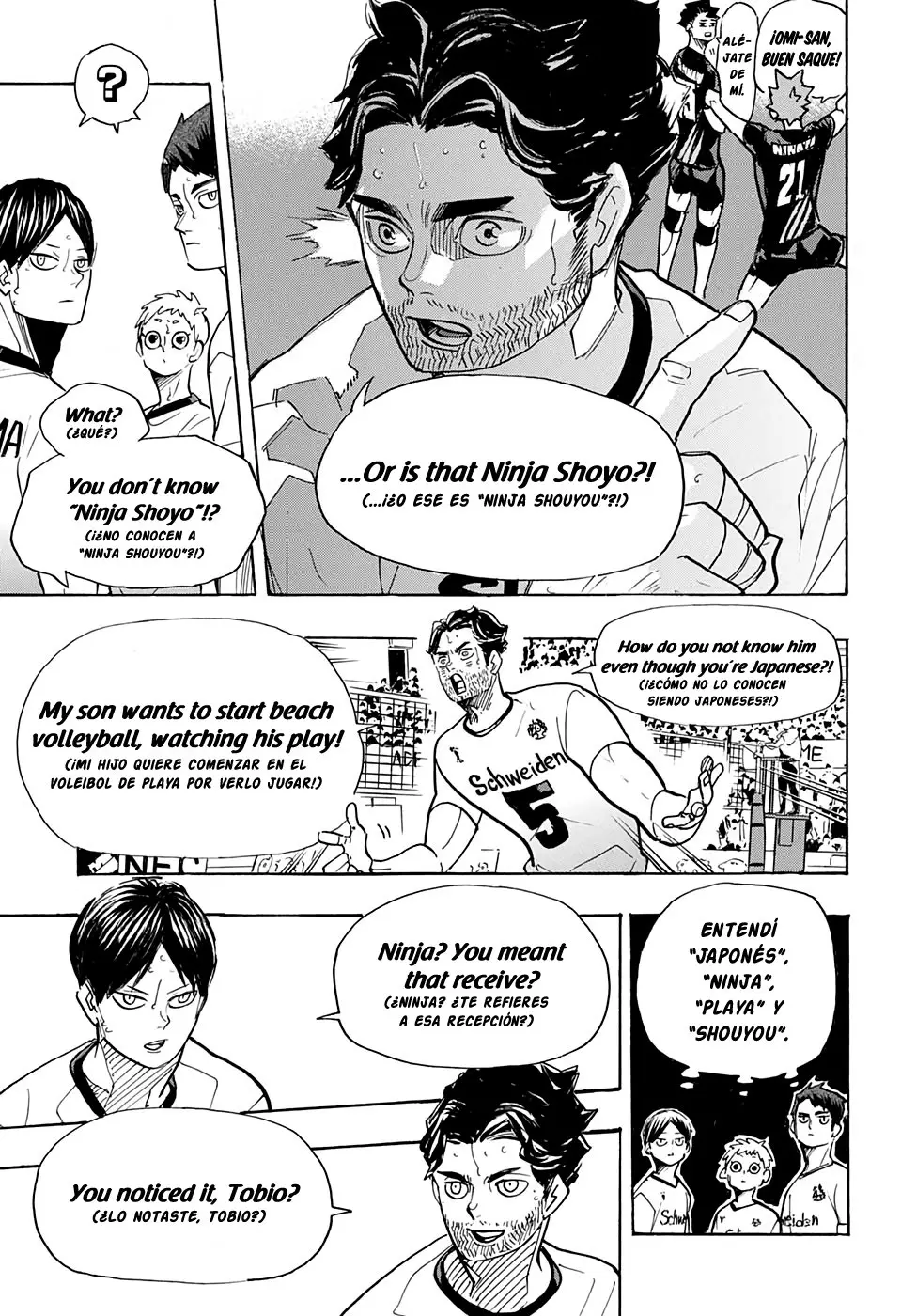 Haikyu!! capítulo 384, página 14