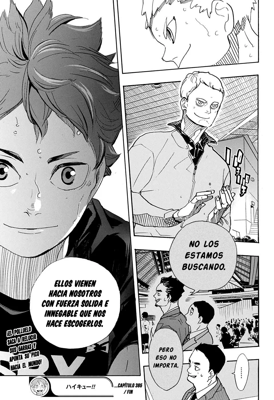 Haikyu!! capítulo 385, página 18