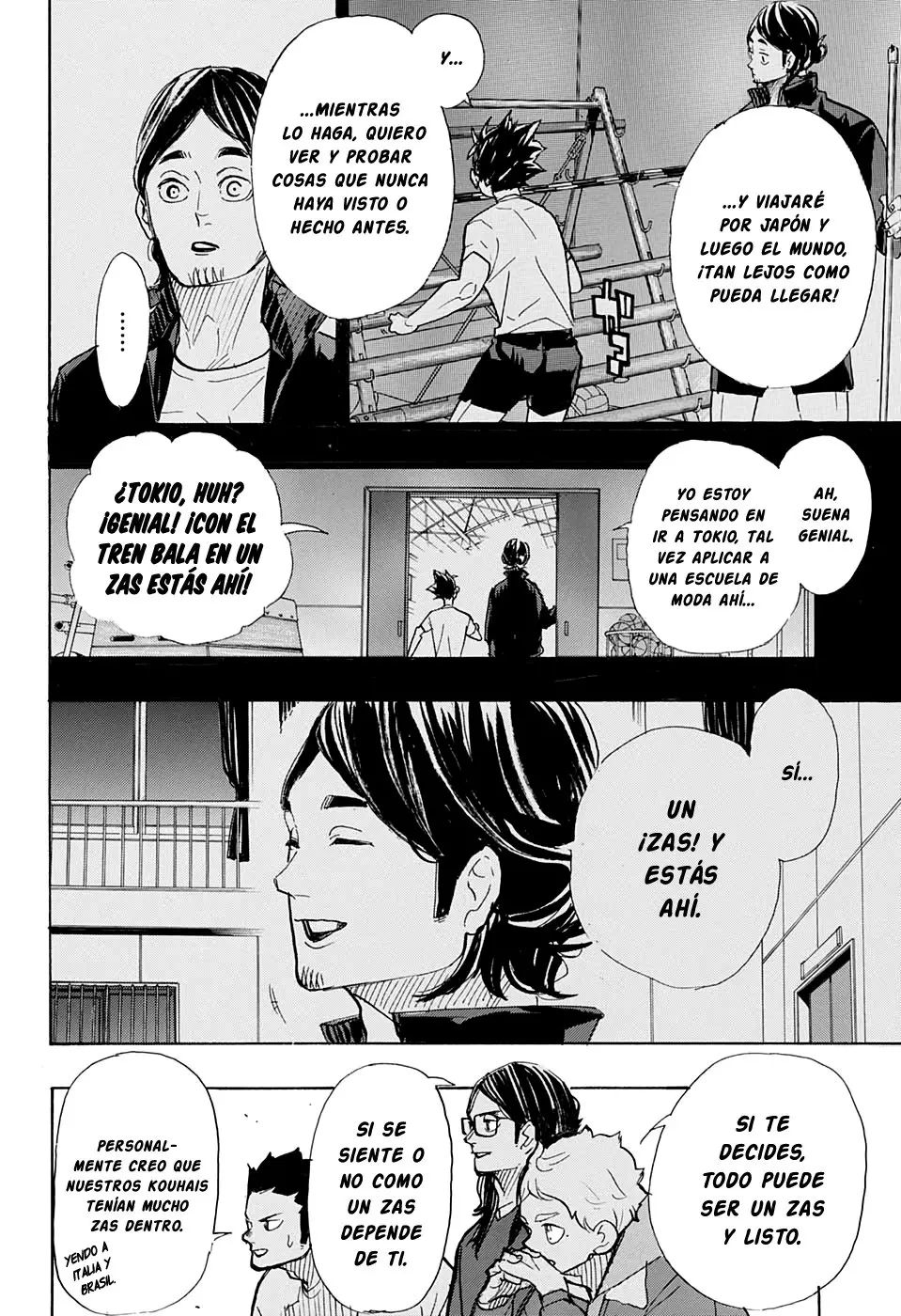 Haikyu!! capítulo 386, página 6