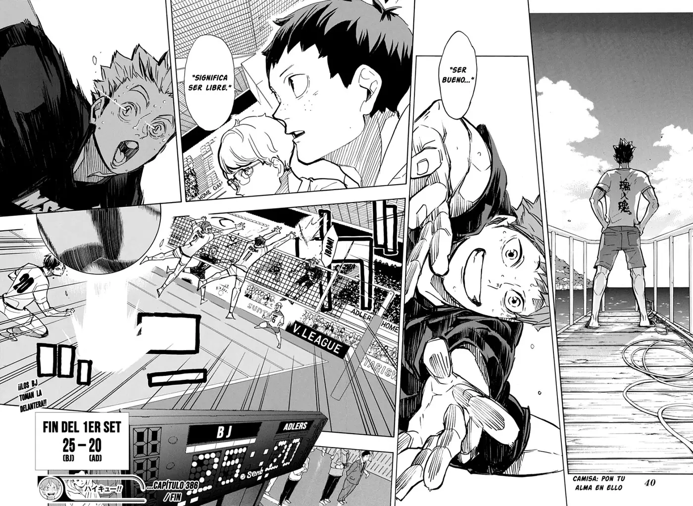Haikyu!! capítulo 386, página 19
