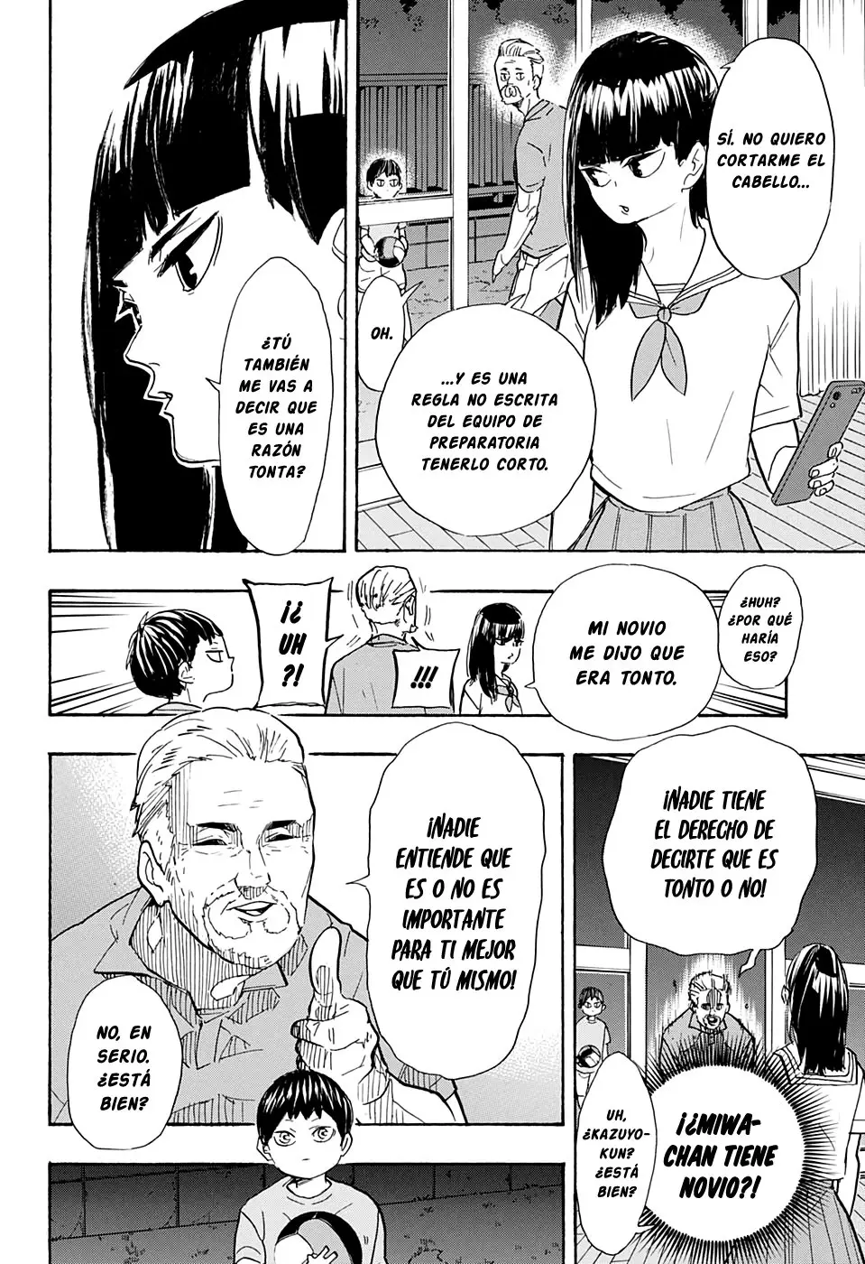 Haikyu!! capítulo 387, página 7