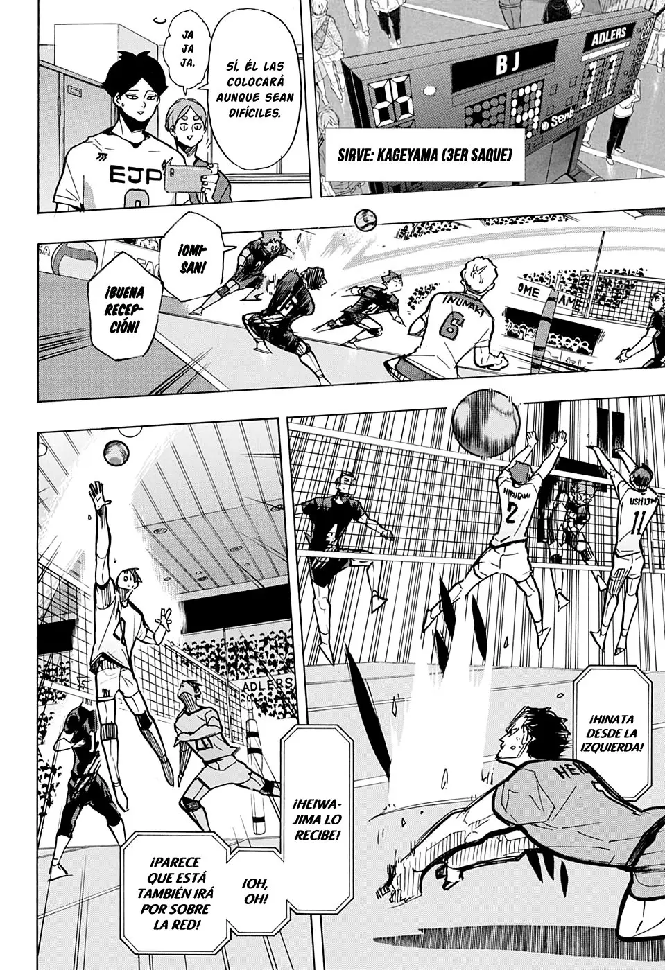 Haikyu!! capítulo 388, página 15