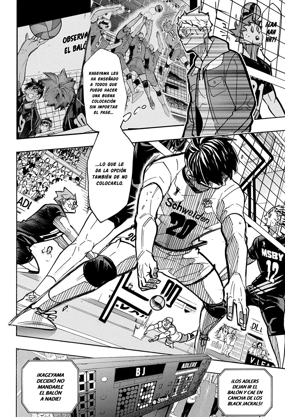 Haikyu!! capítulo 388, página 18