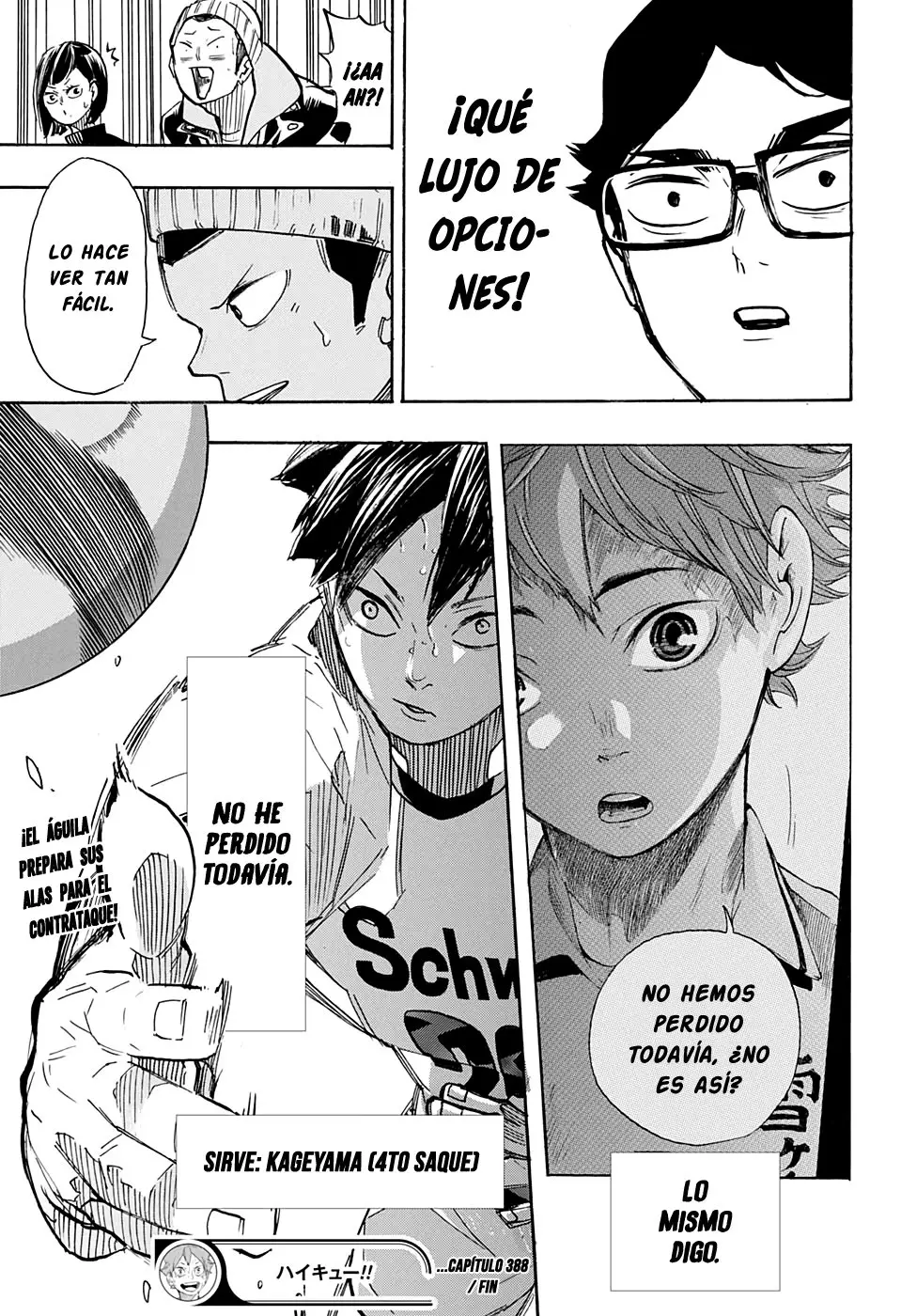 Haikyu!! capítulo 388, página 19