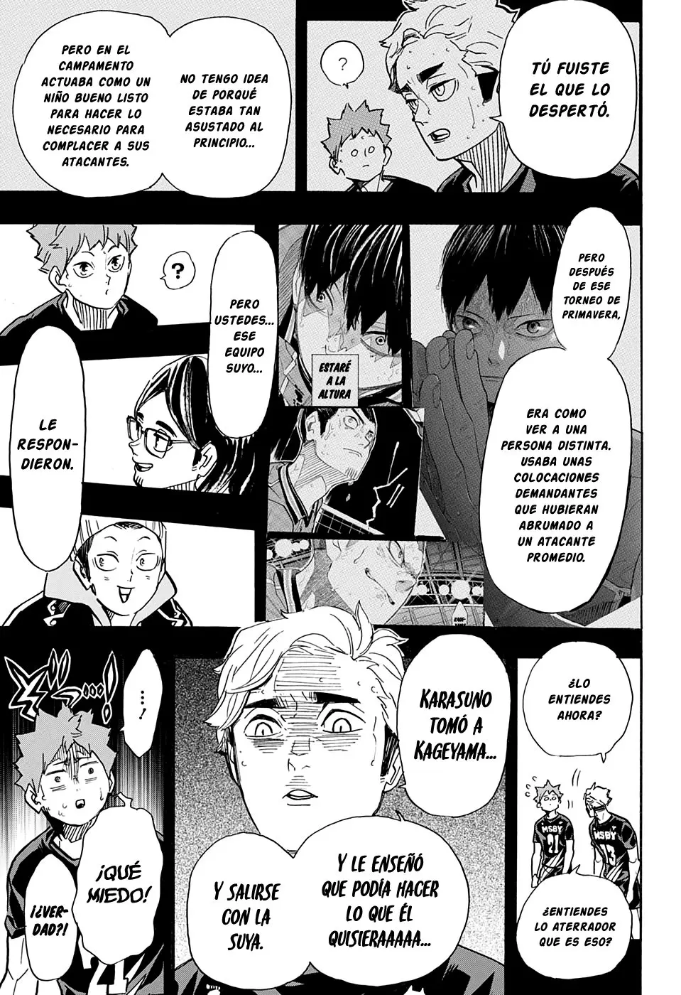 Haikyu!! capítulo 389, página 13