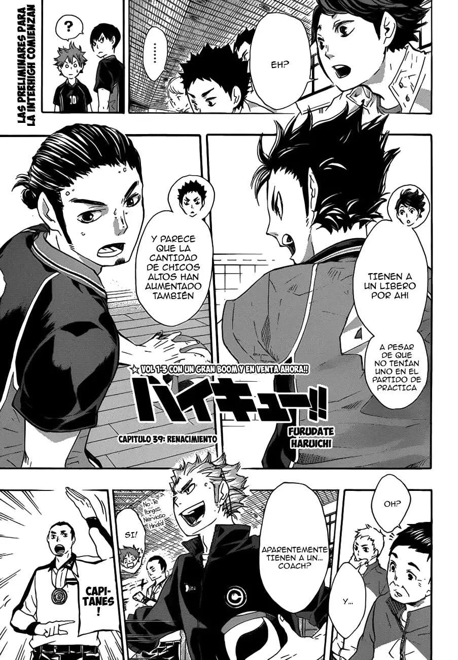 Haikyu!! capítulo 39, página 2