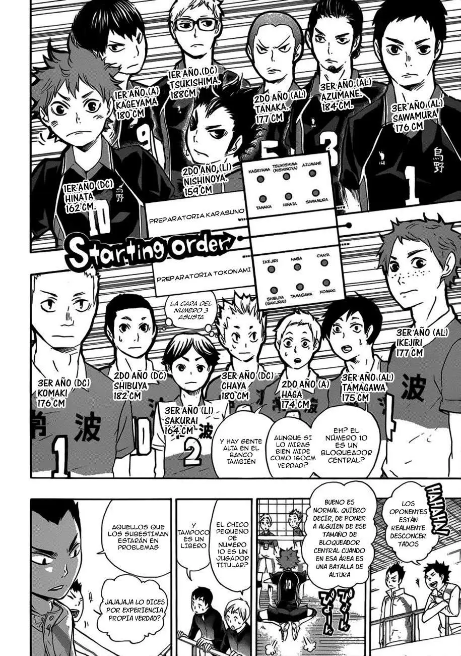 Haikyu!! capítulo 39, página 8