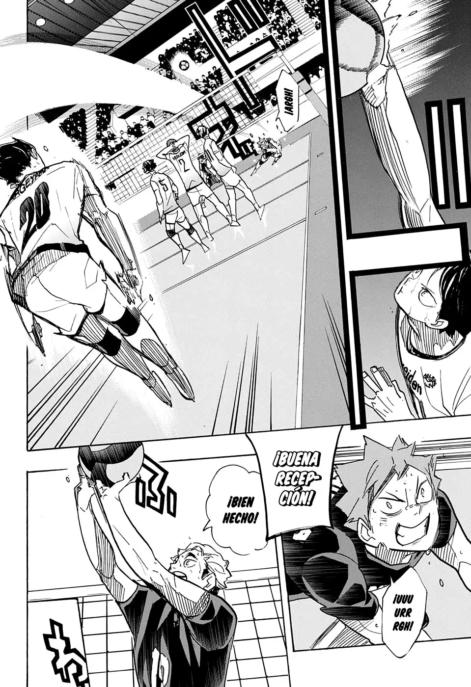 Haikyu!! capítulo 390, página 4