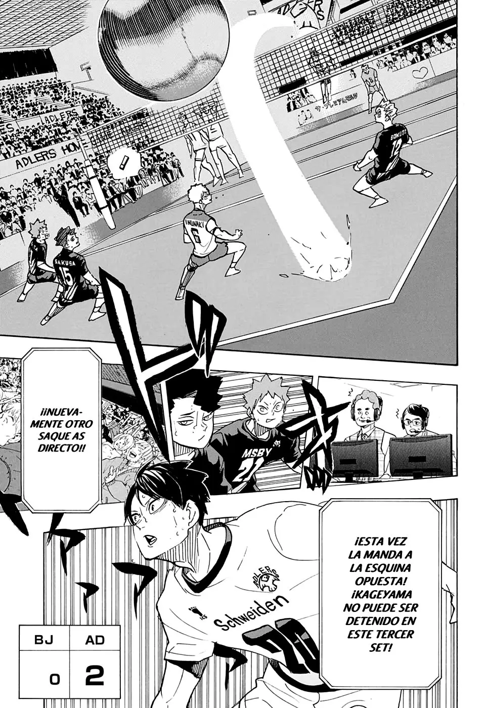 Haikyu!! capítulo 390, página 7