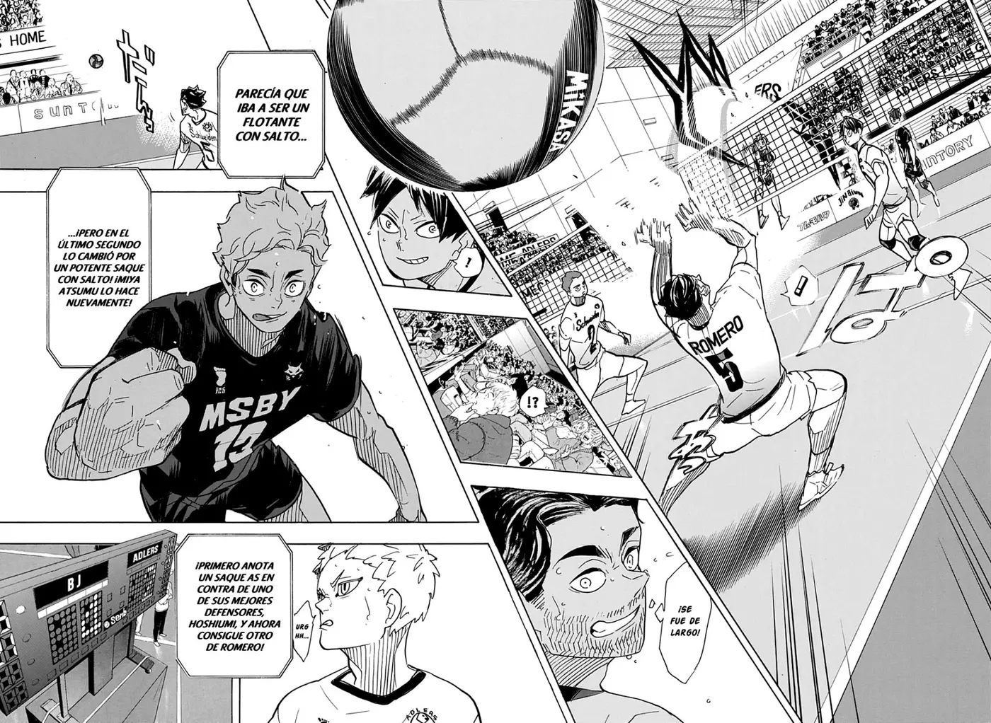 Haikyu!! capítulo 390, página 16