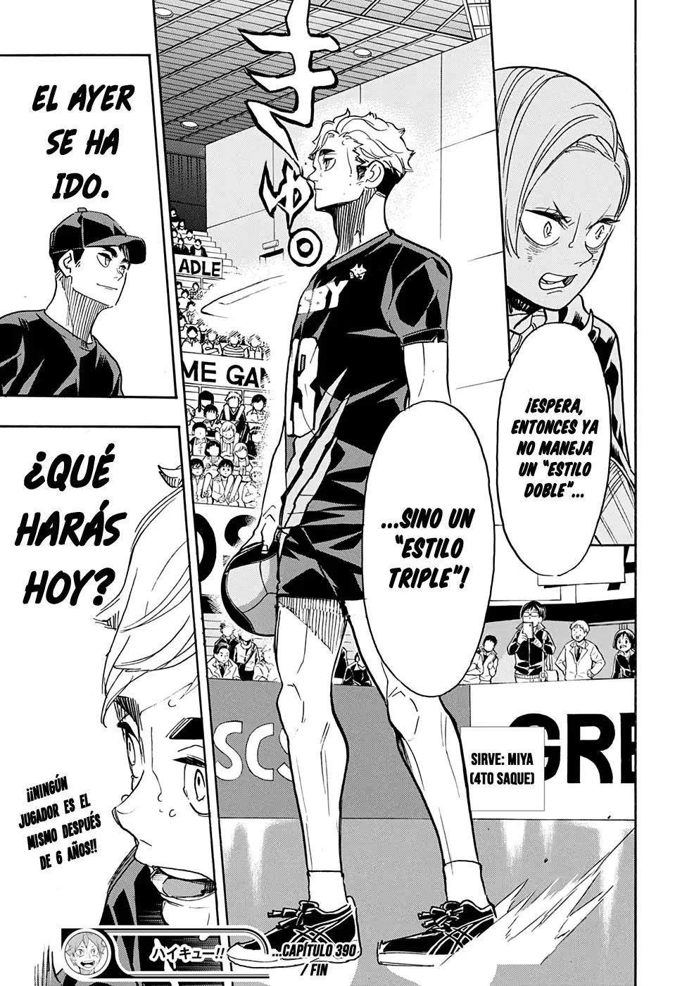Haikyu!! capítulo 390, página 18