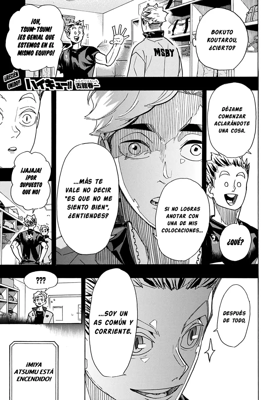 Haikyu!! capítulo 392, página 2