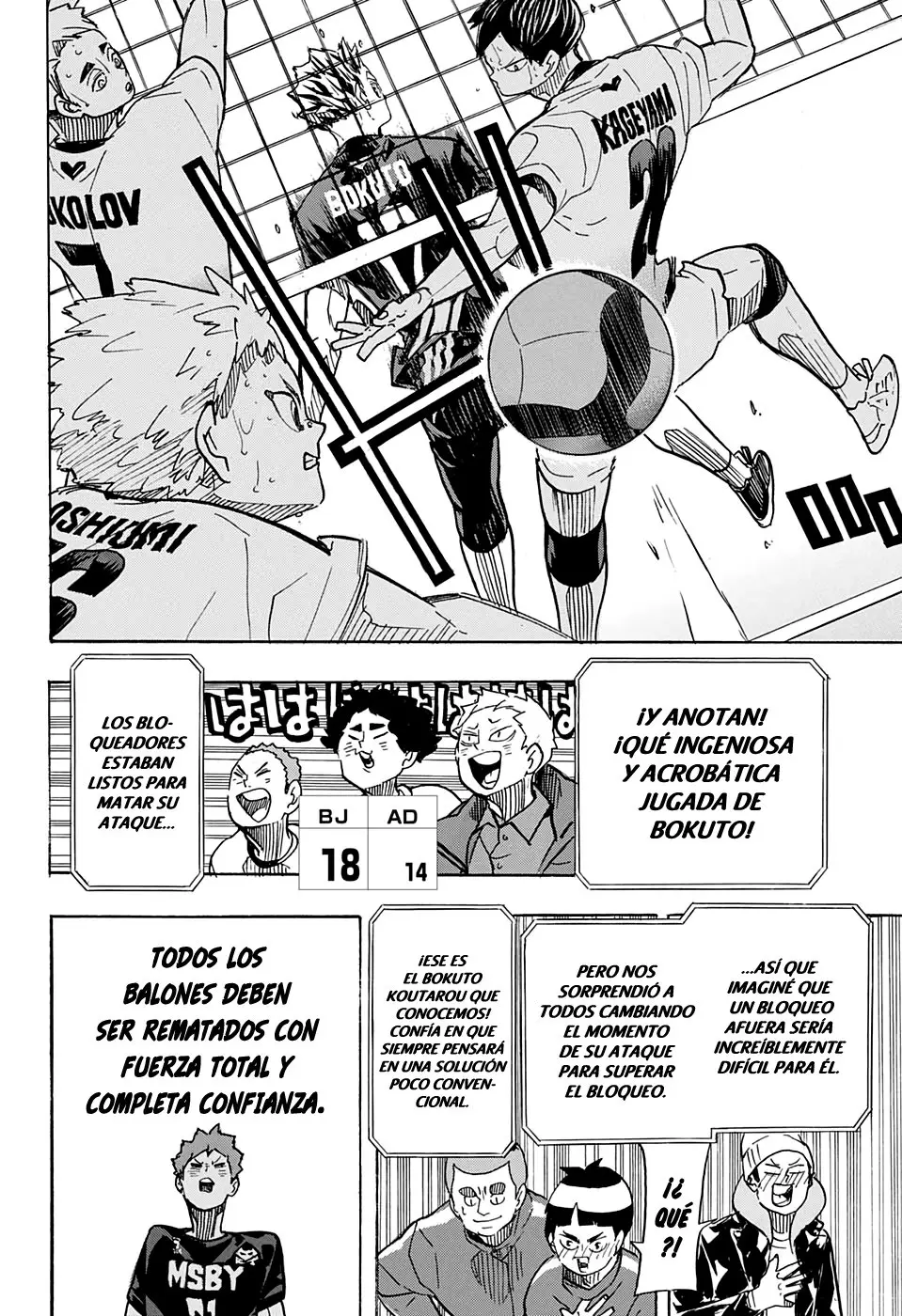 Haikyu!! capítulo 392, página 16