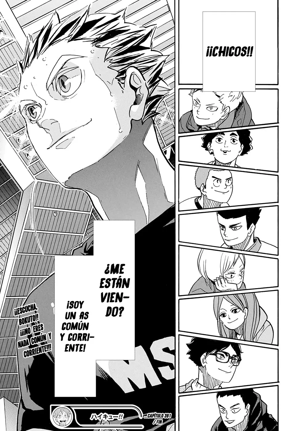 Haikyu!! capítulo 392, página 17