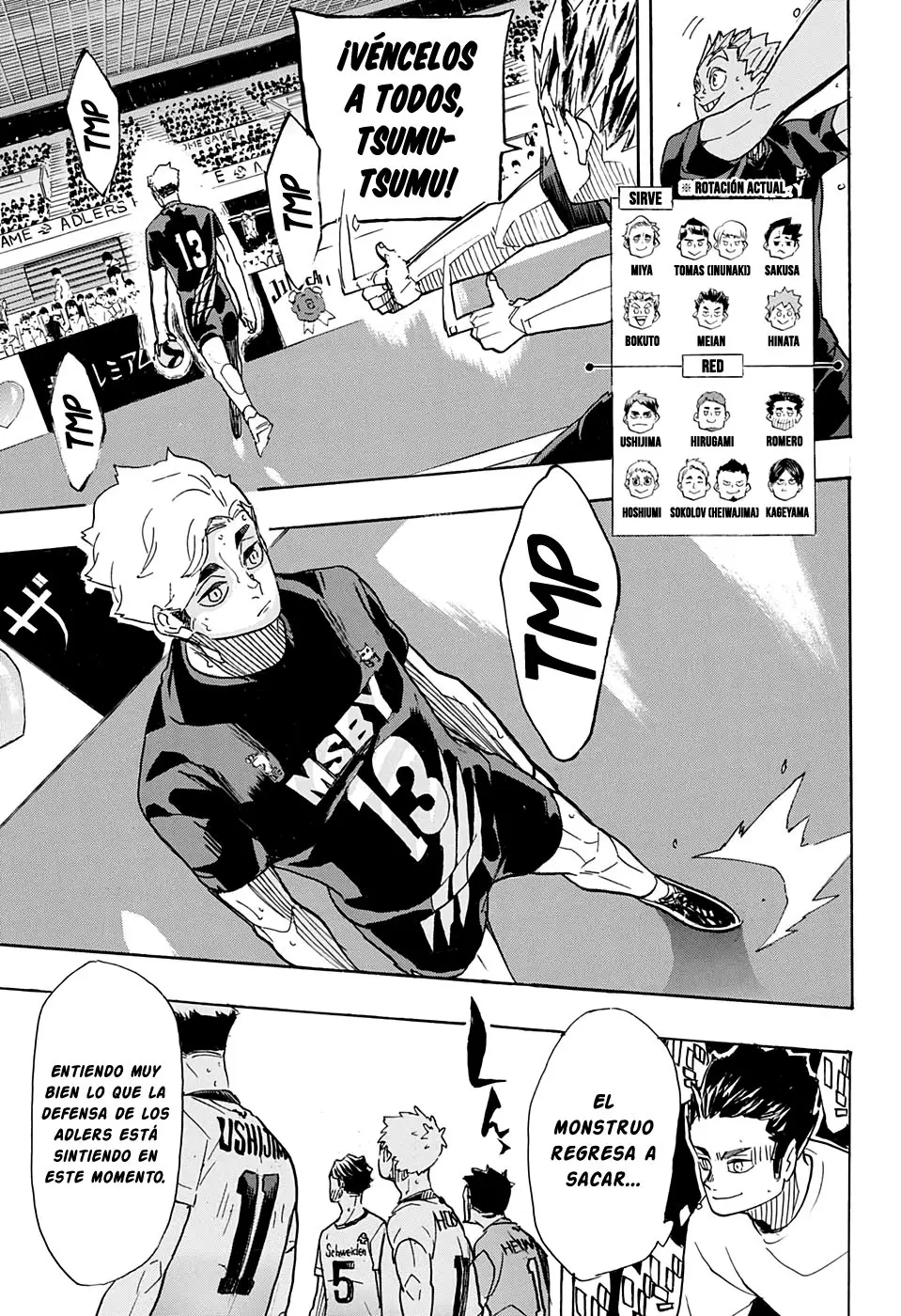 Haikyu!! capítulo 393, página 4