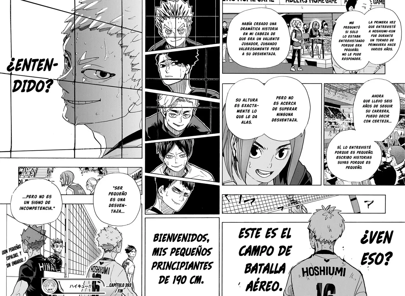 Haikyu!! capítulo 393, página 15