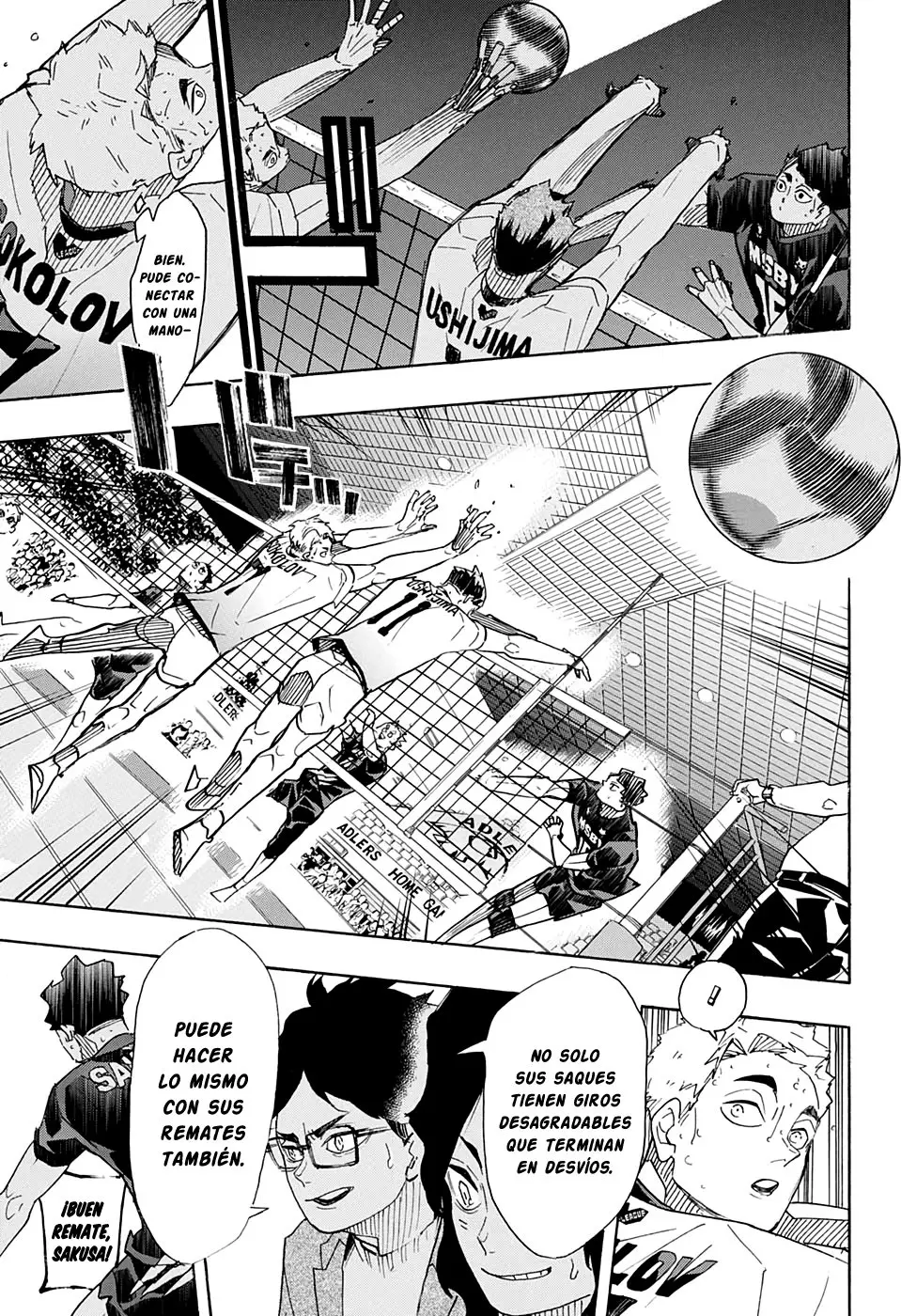 Haikyu!! capítulo 394, página 6