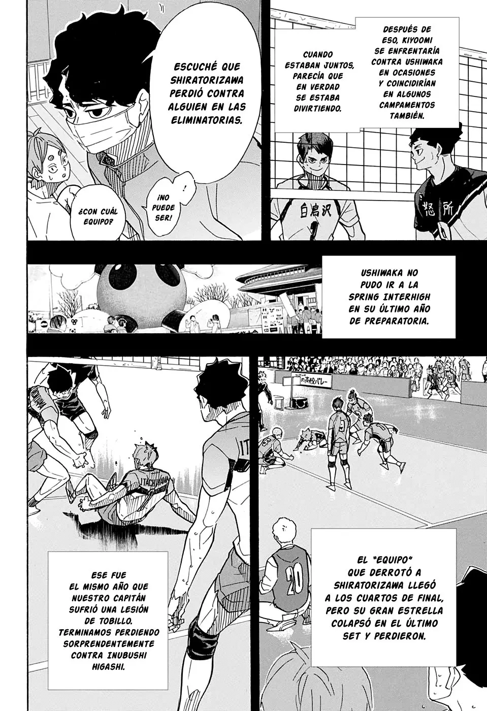 Haikyu!! capítulo 394, página 13