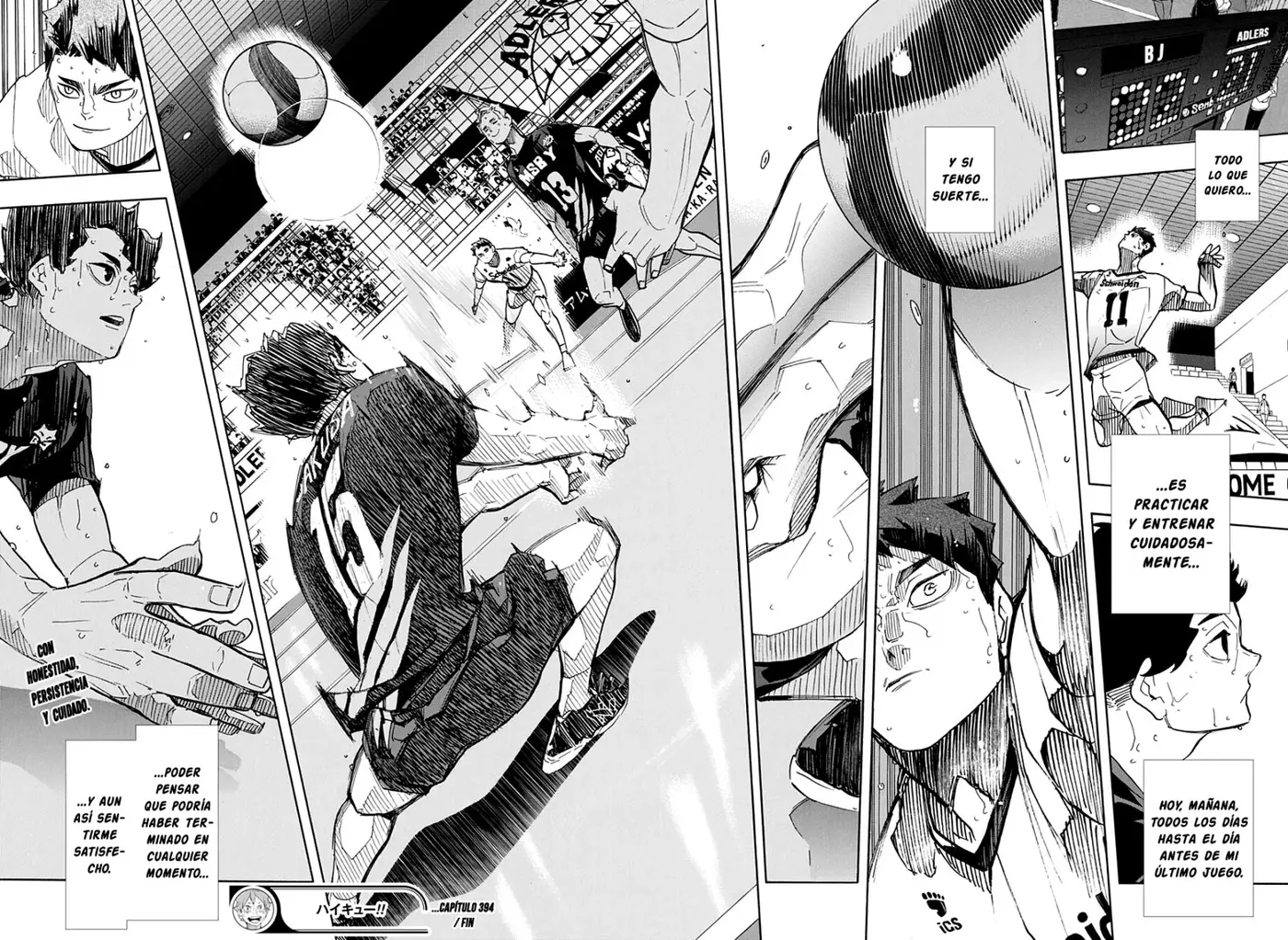Haikyu!! capítulo 394, página 19