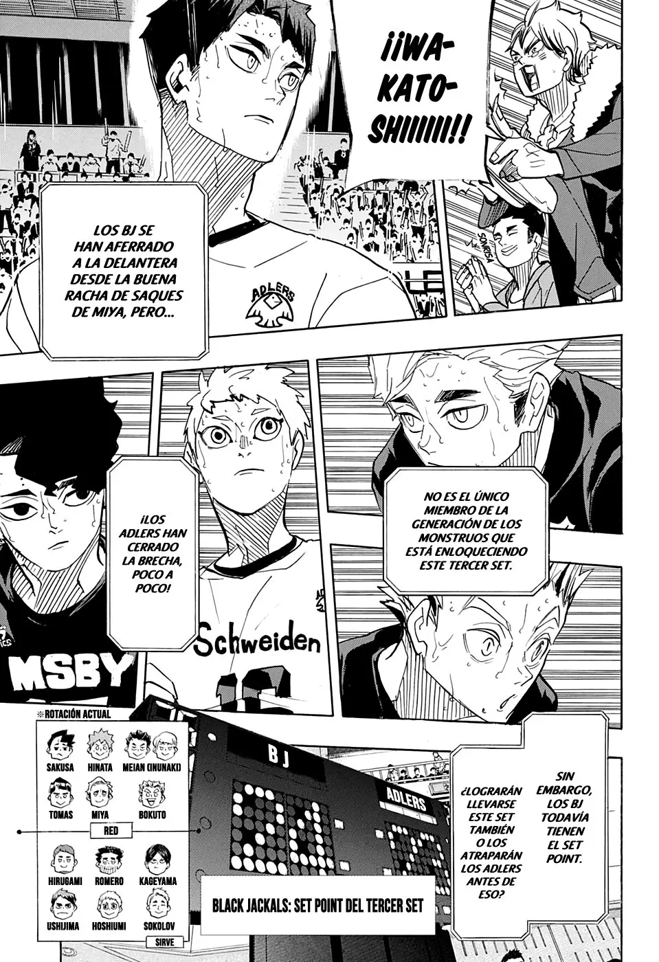 Haikyu!! capítulo 396, página 4
