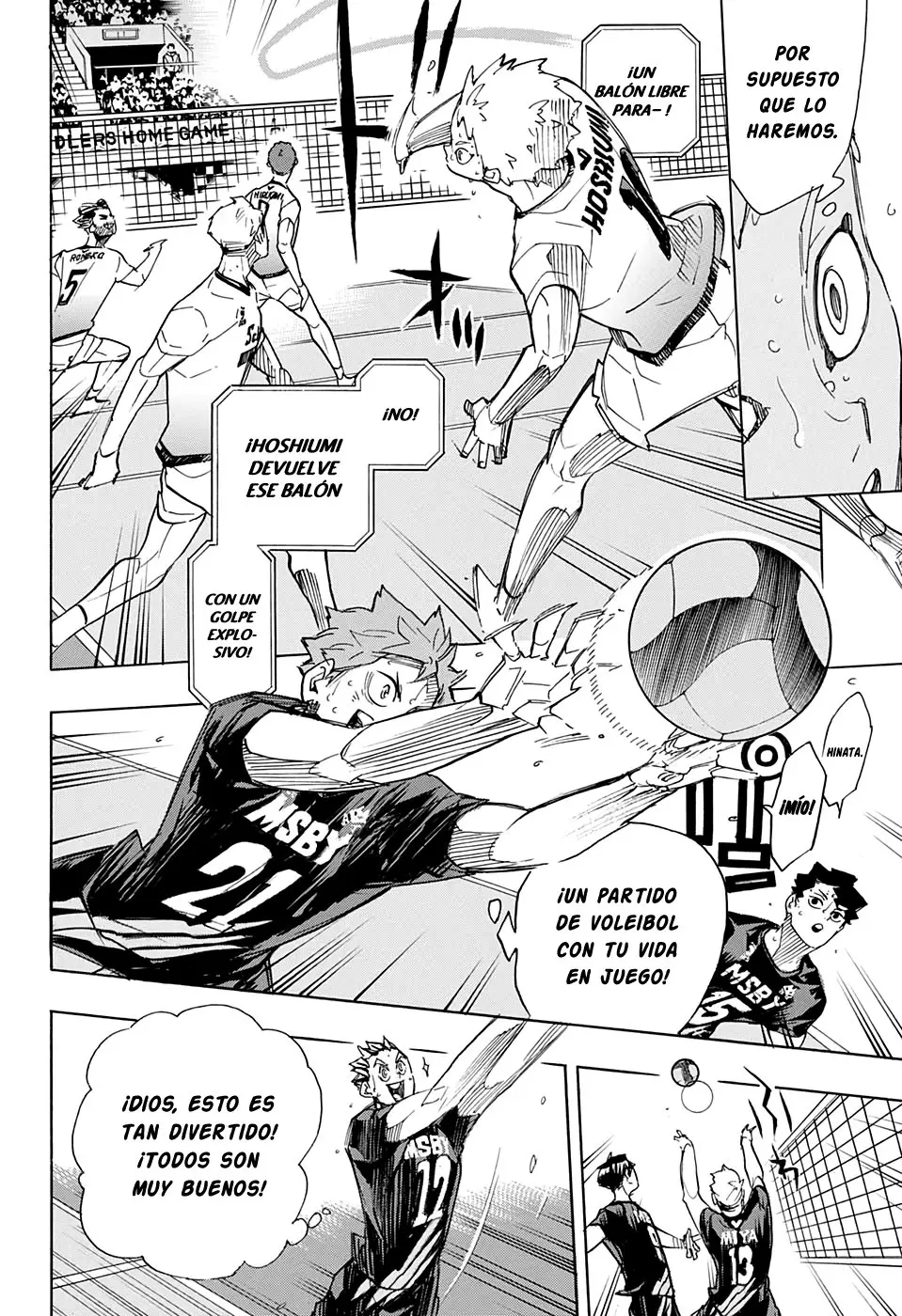 Haikyu!! capítulo 396, página 8
