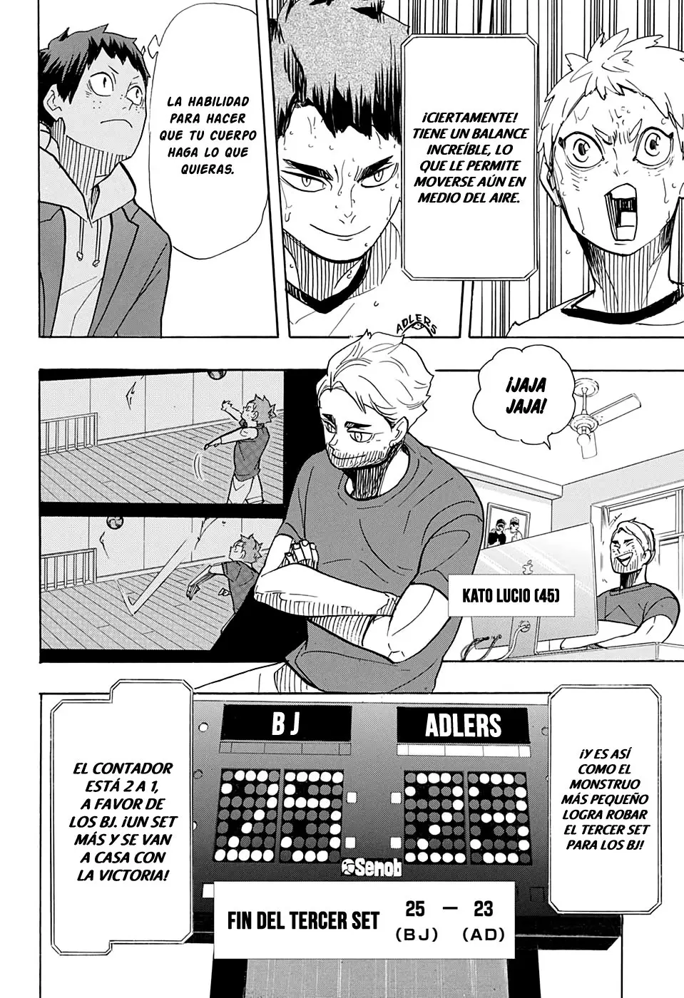 Haikyu!! capítulo 396, página 14