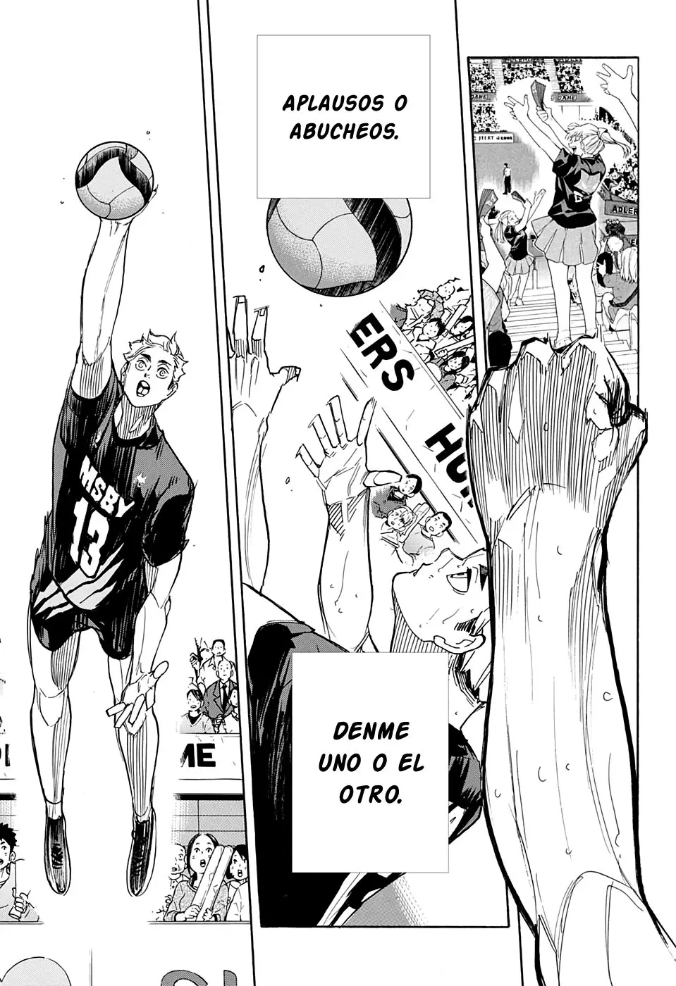 Haikyu!! capítulo 396, página 17