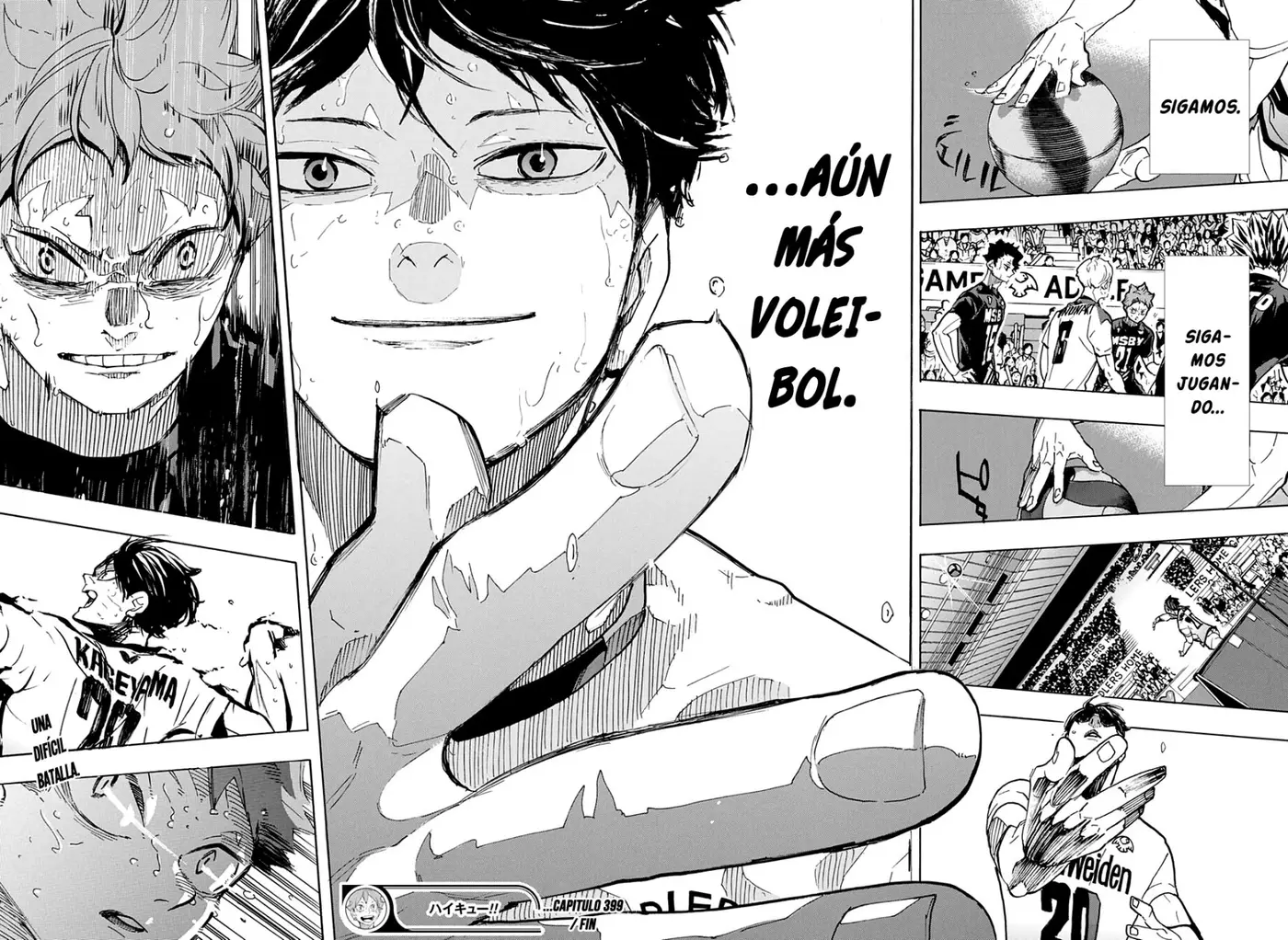 Haikyu!! capítulo 399, página 16