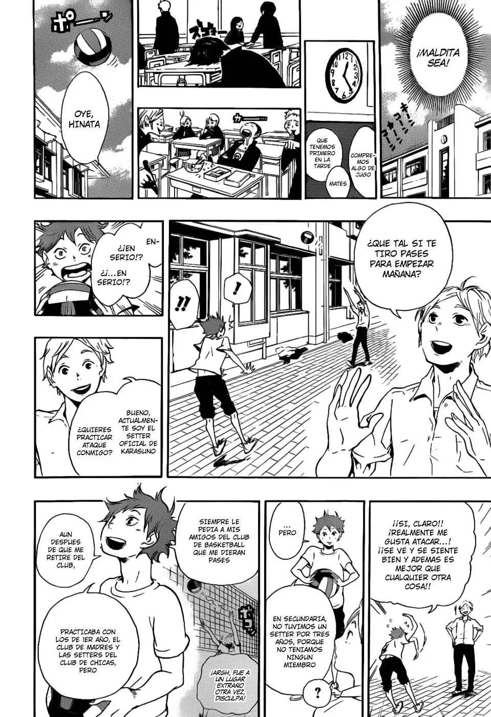 Haikyu!! capítulo 4, página 7