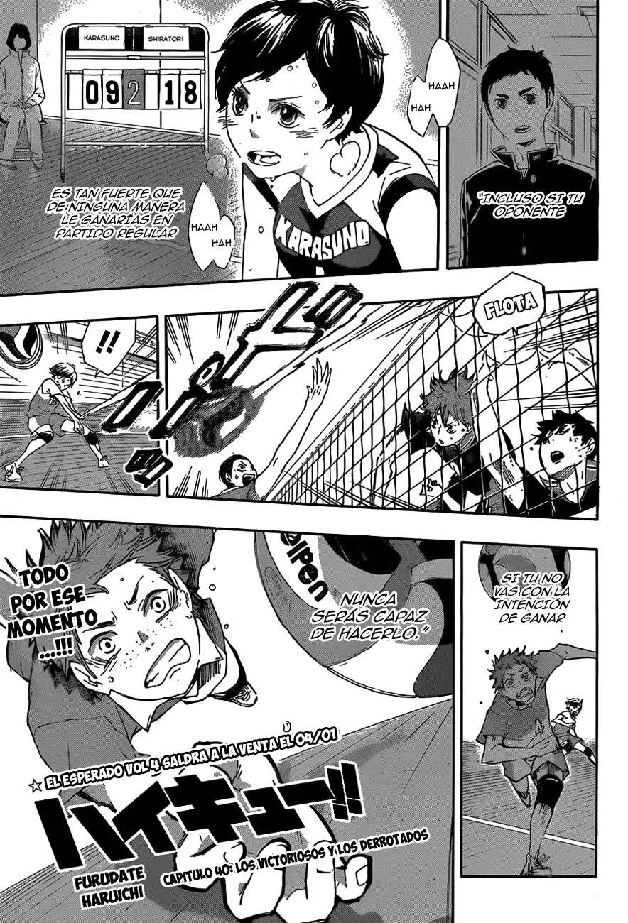 Haikyu!! capítulo 40, página 2