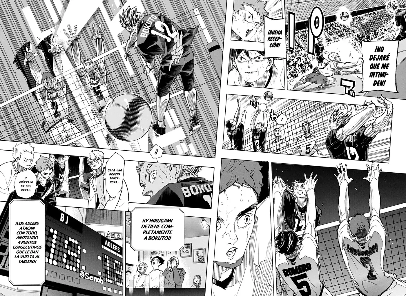 Haikyu!! capítulo 400, página 3