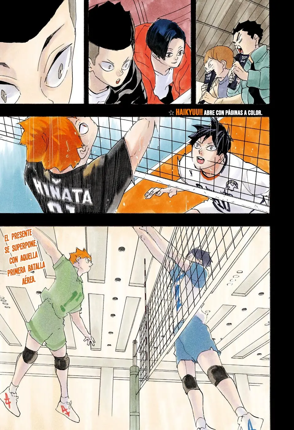Haikyu!! capítulo 401, página 3