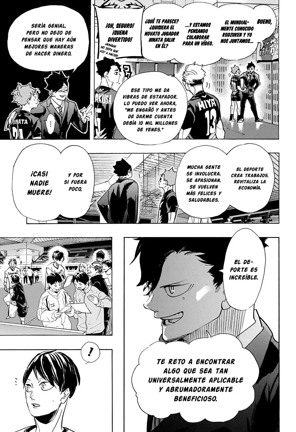 Haikyu!! capítulo 401, página 17